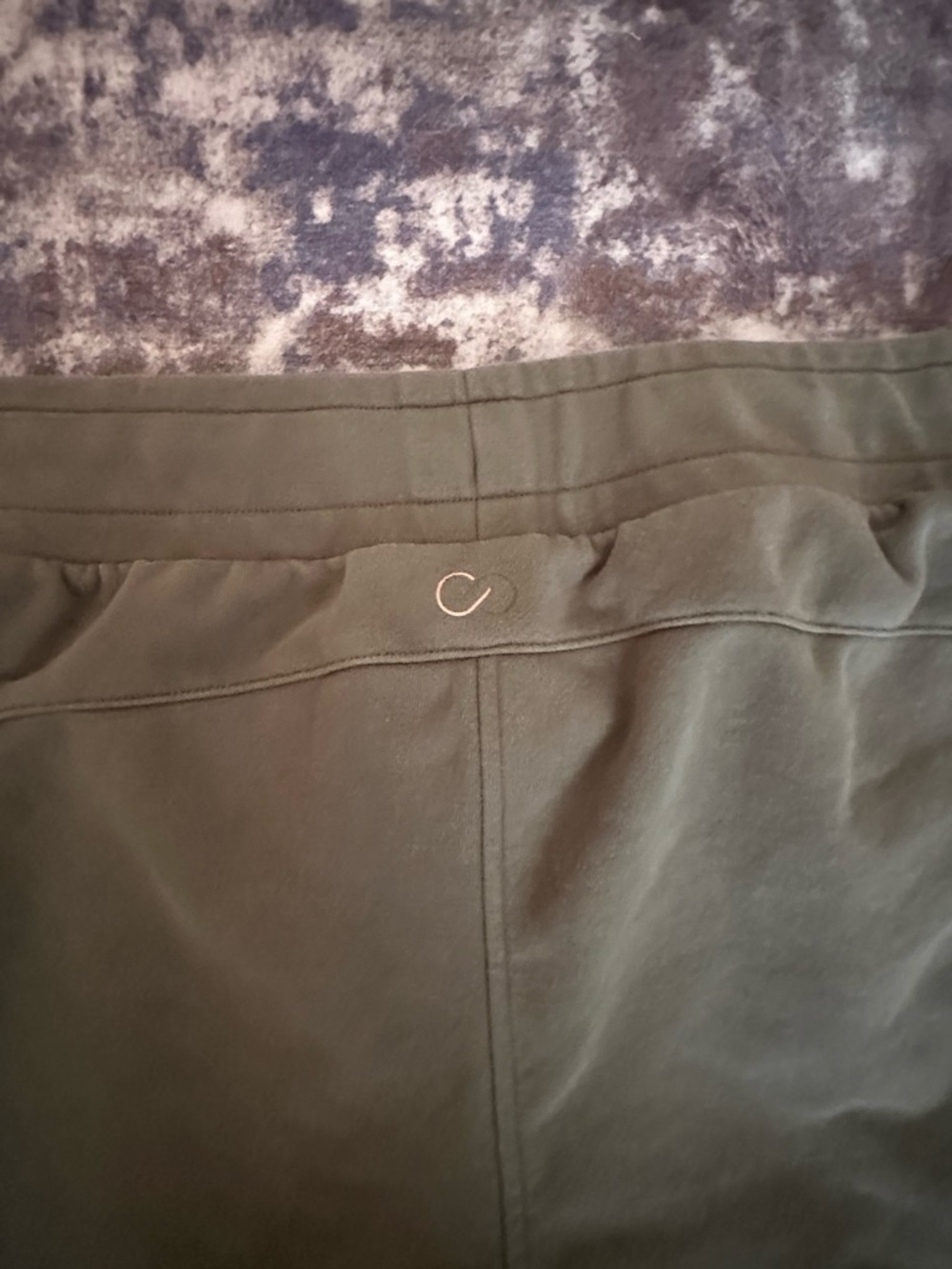 CALIA by Carrie Underwood Olive Green Drawstring Joggers - Picture 5 of 5